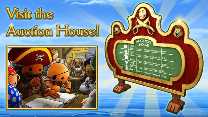 Auction House, Spectating, and Purser Pete Set Sail